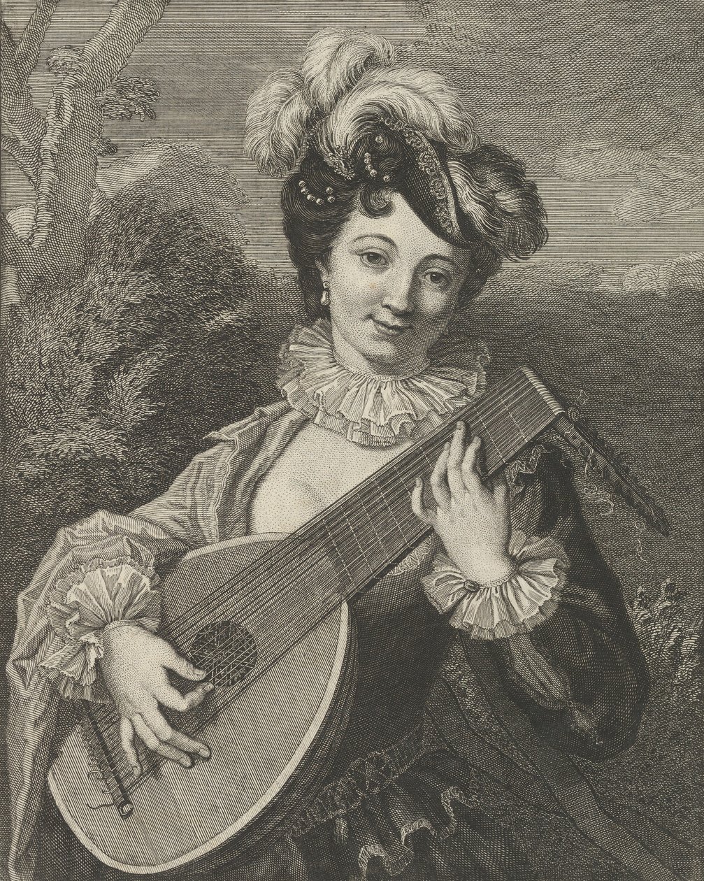 Spanisches Vergnügen, 18. Jahrhundert von Pierre François Basan