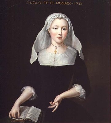 Porträt von Charlotte Grimaldi von Monaco von Pierre Gobert
