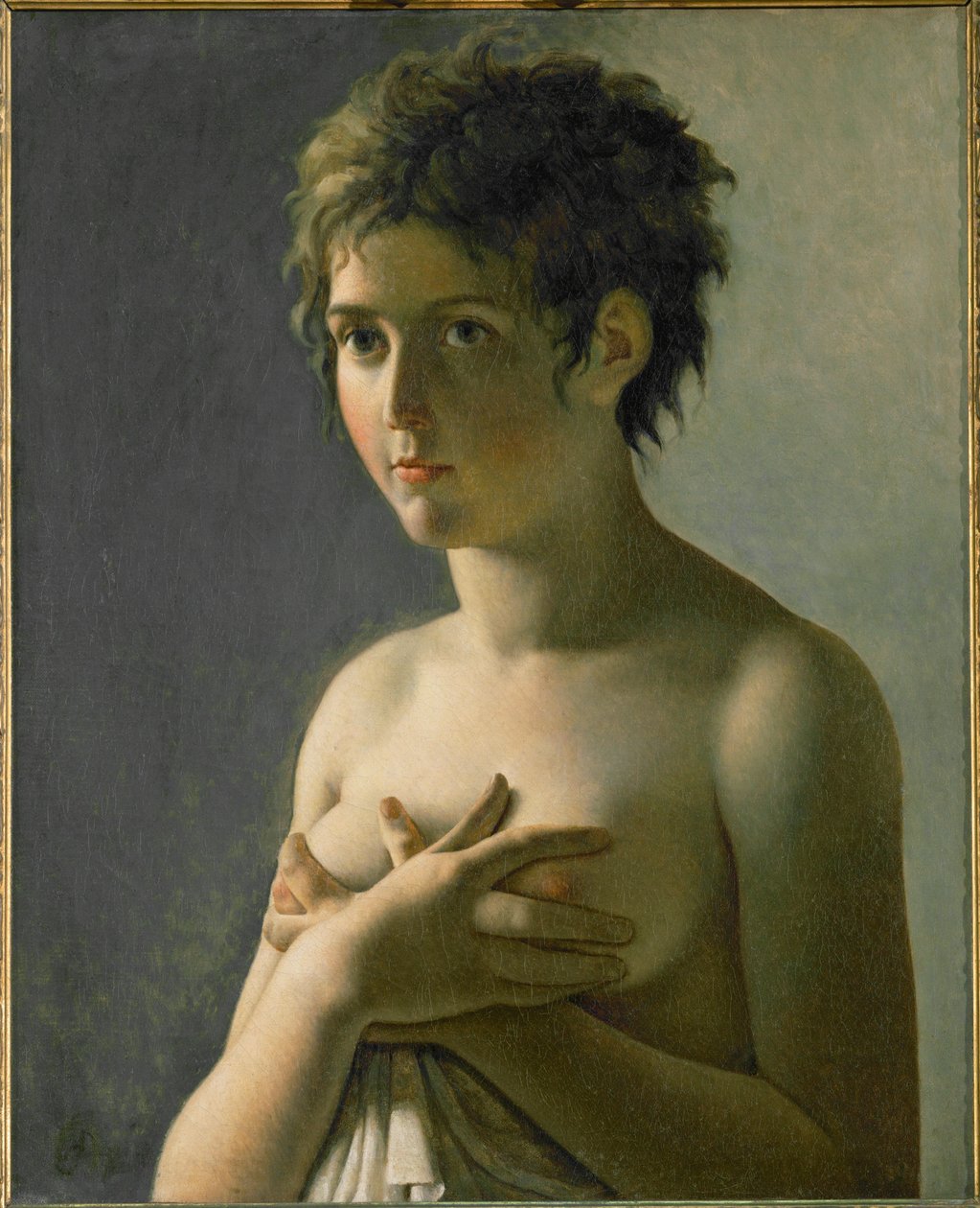 Junges Mädchen im Brustbild von Pierre Guérin