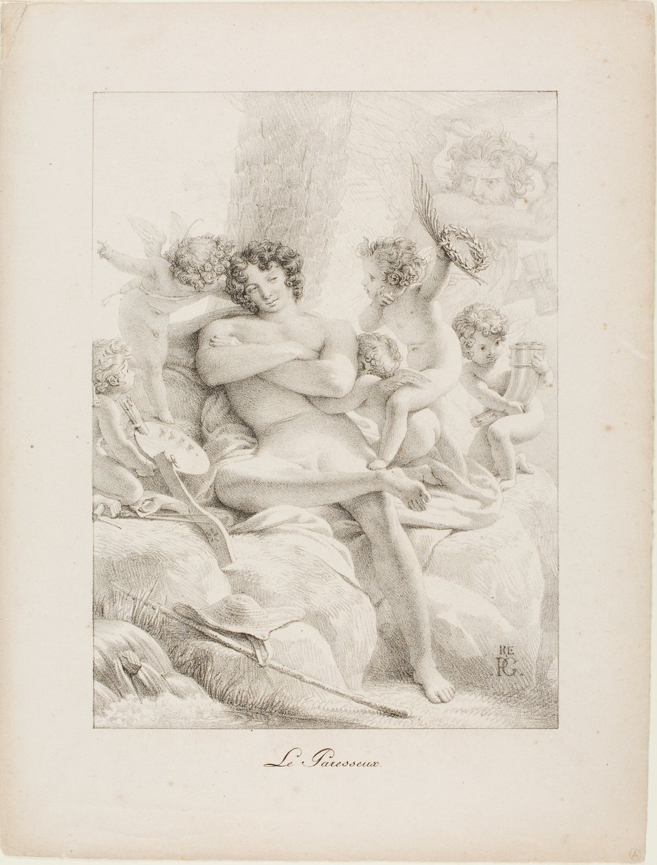 Der Müßiggänger von Pierre Guérin