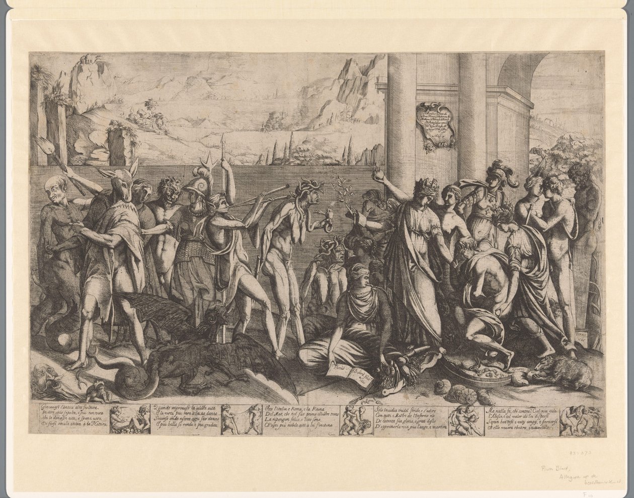 Allegorie auf die Bildhauerkunst von Pierre II Biard