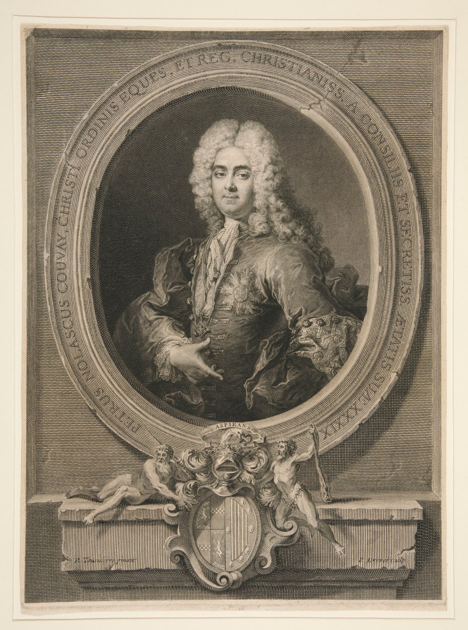 Petrus Nolascus Couvay von Pierre Imbert Drevet