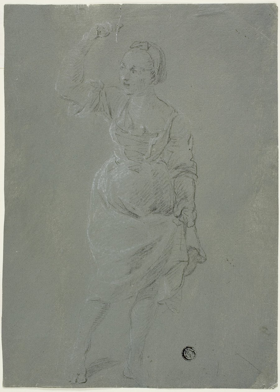 Tanzende Frau von Pierre Jacques Volaire