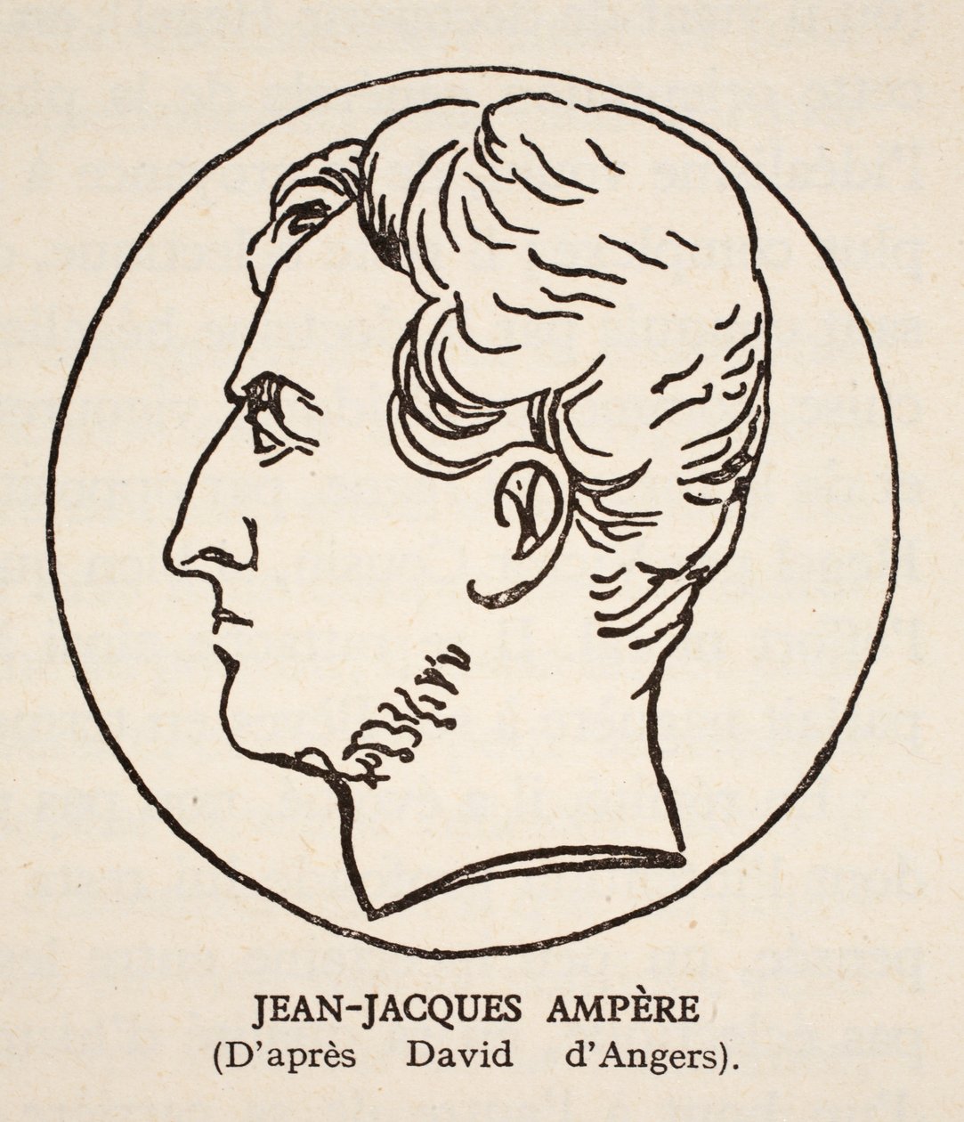 Jean-Jacques Ampere von Pierre Jean David d