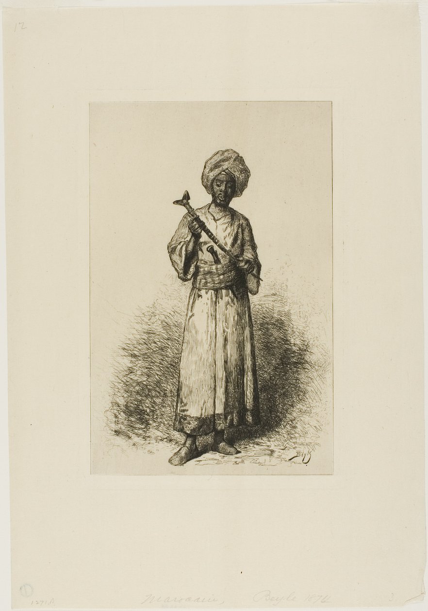 Marokkanischer Mann von Pierre Marie Beyle