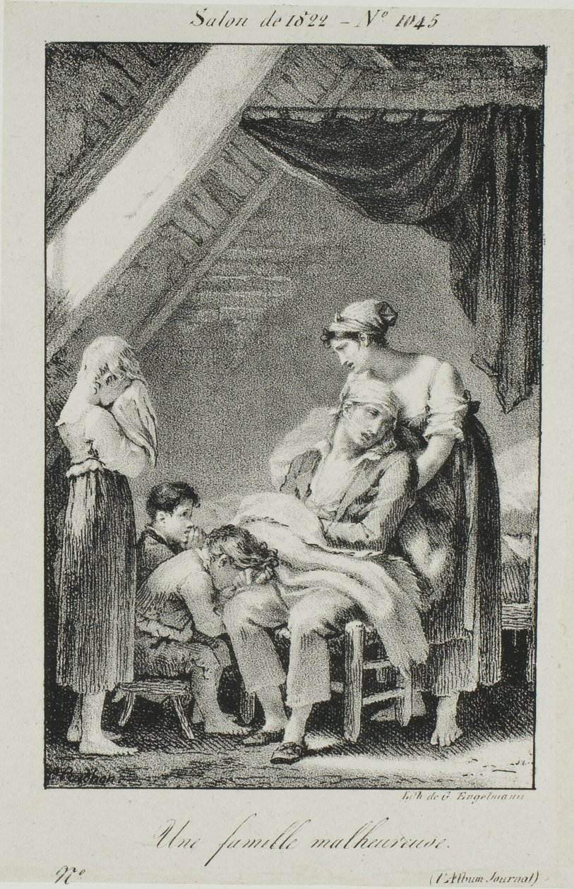 Eine erbärmliche Familie von Pierre Paul Prud
