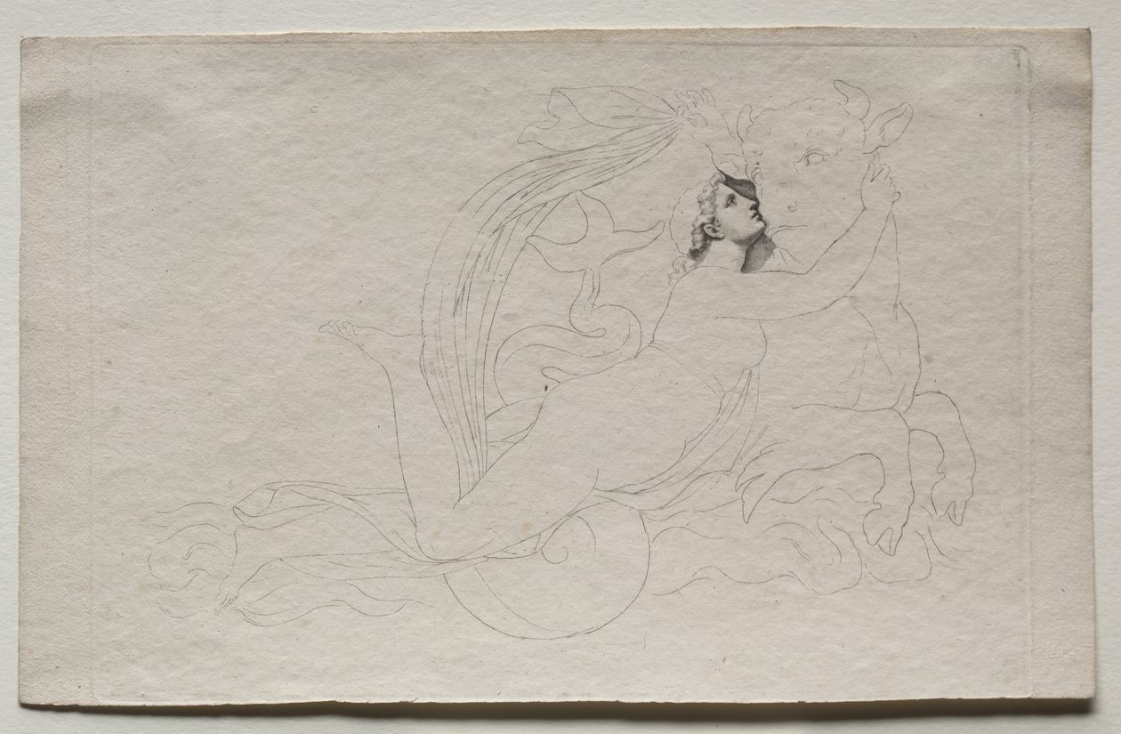 Raub der Europa von Pierre Paul Prud