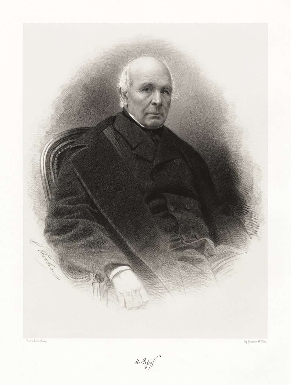 Hippolyte Passy von Pierre Petit