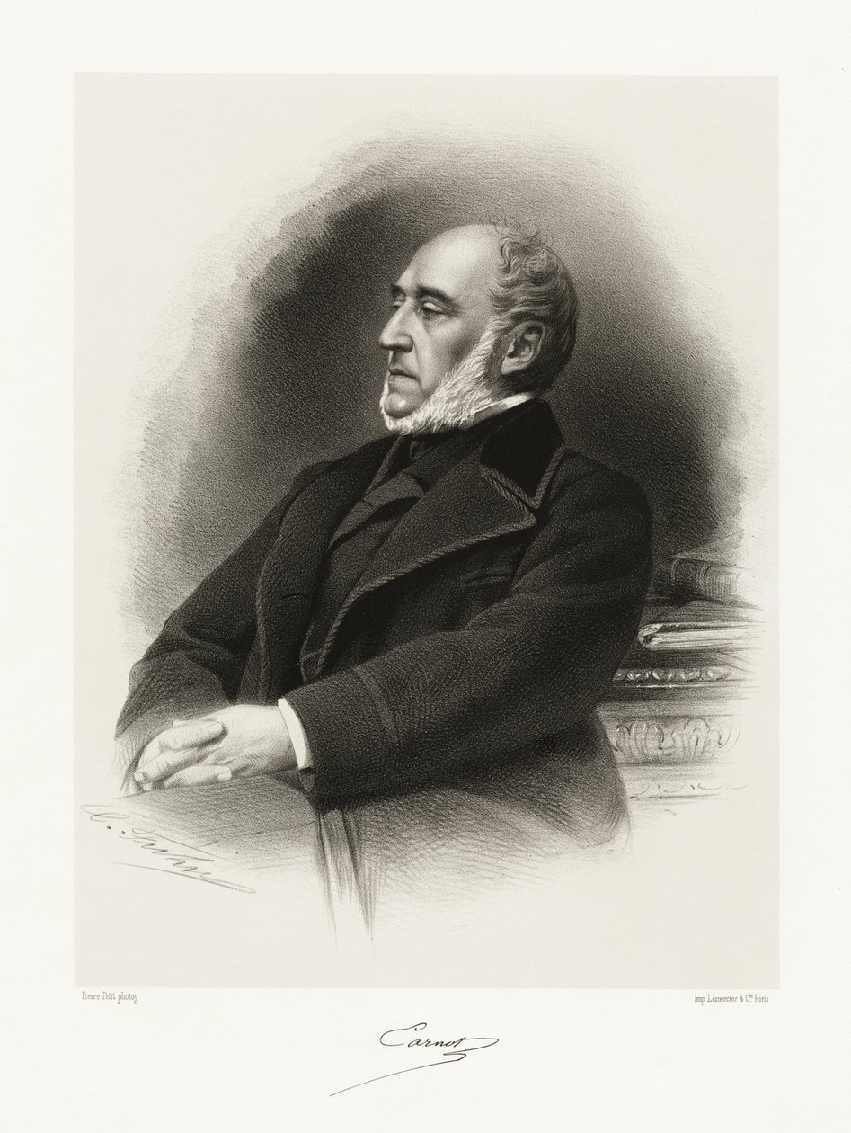 Lazare Hippolyte Carnot von Pierre Petit