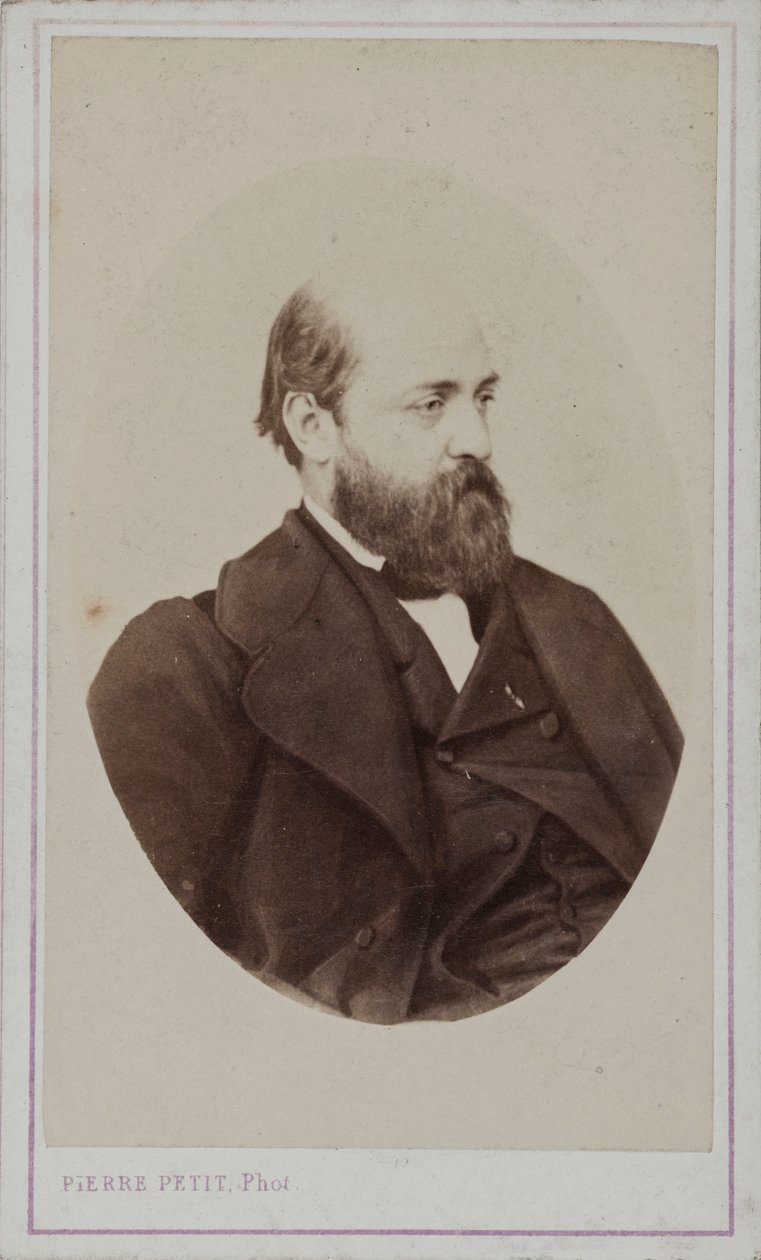 Porträt von Henri Murger von Pierre Petit