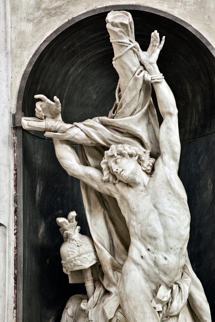 St. Sebastian (Detail) von Pierre Puget