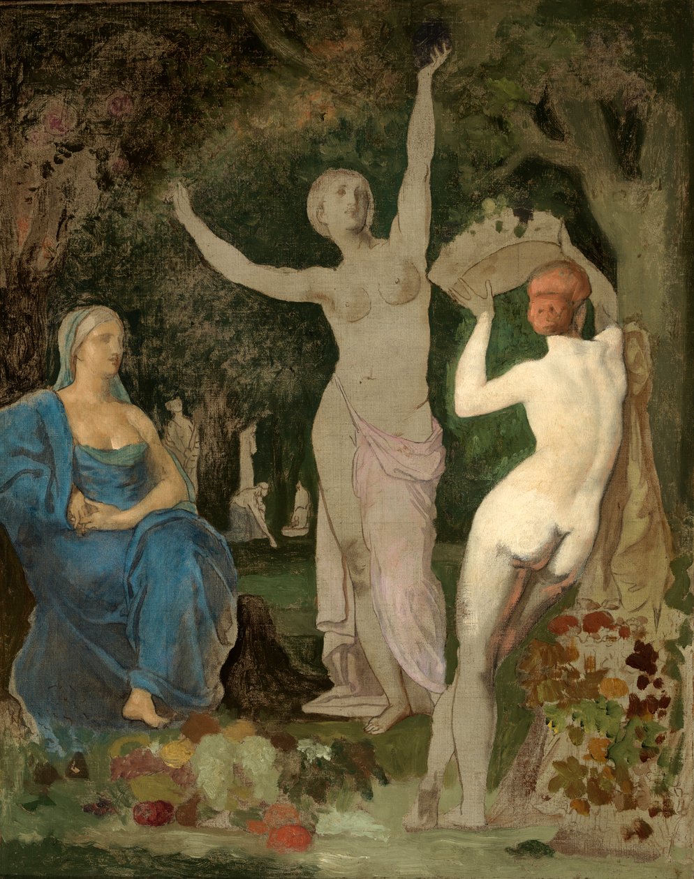 Der Herbst von Pierre Puvis de Chavannes