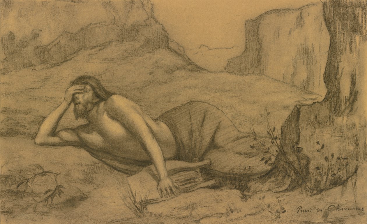 Orpheus von Pierre Puvis de Chavannes