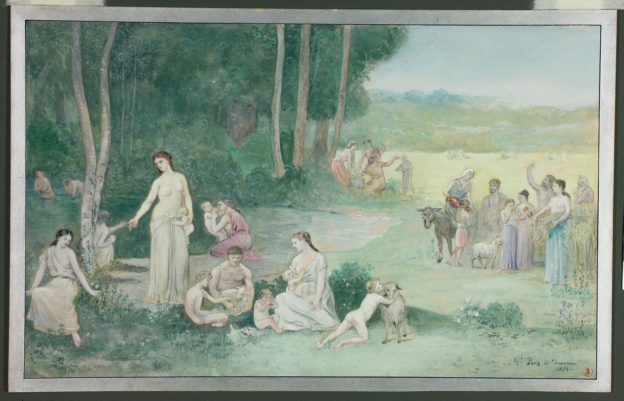 Sommer von Pierre Puvis de Chavannes