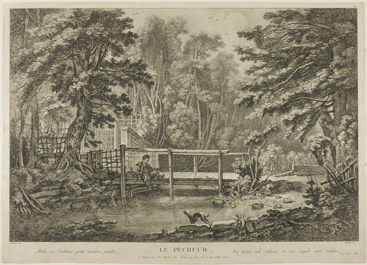 Der Fischer von Pierre Quentin Chedel