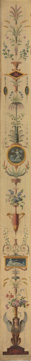 Dekoratives Paneel, 1790er von Pierre Rousseau