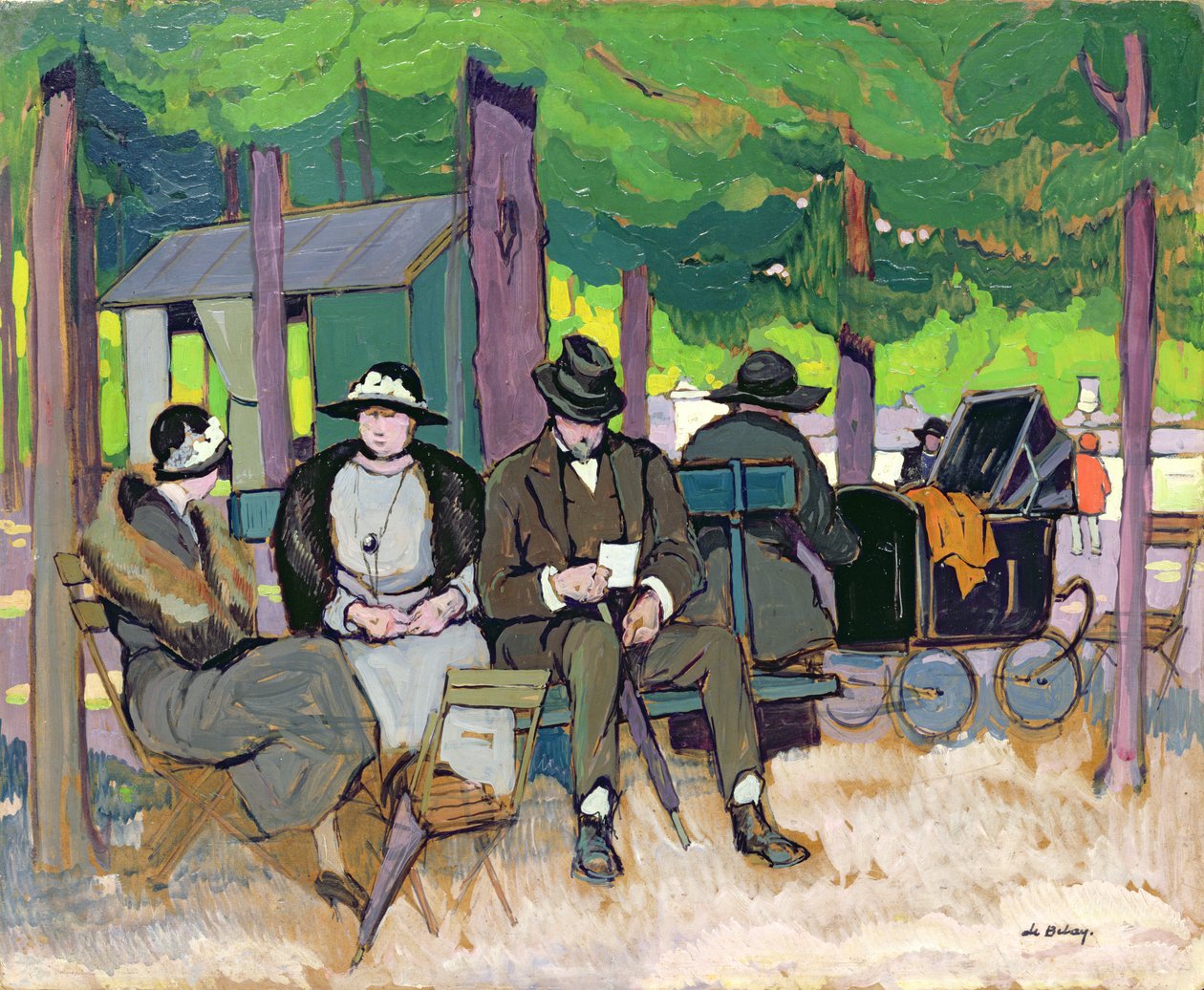 Jardin de Luxembourg, Paris von Pierre de Belay