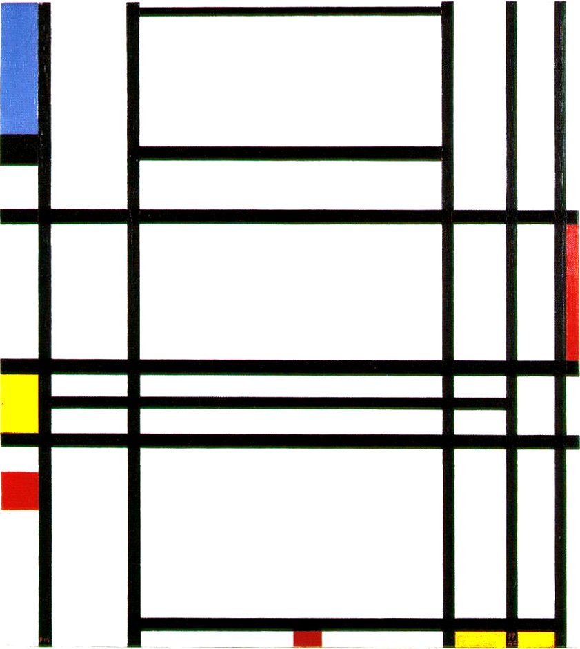 Komposition 10 von Piet Mondrian