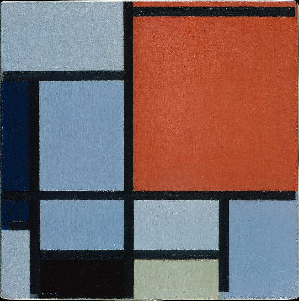 Komposition von Piet Mondrian