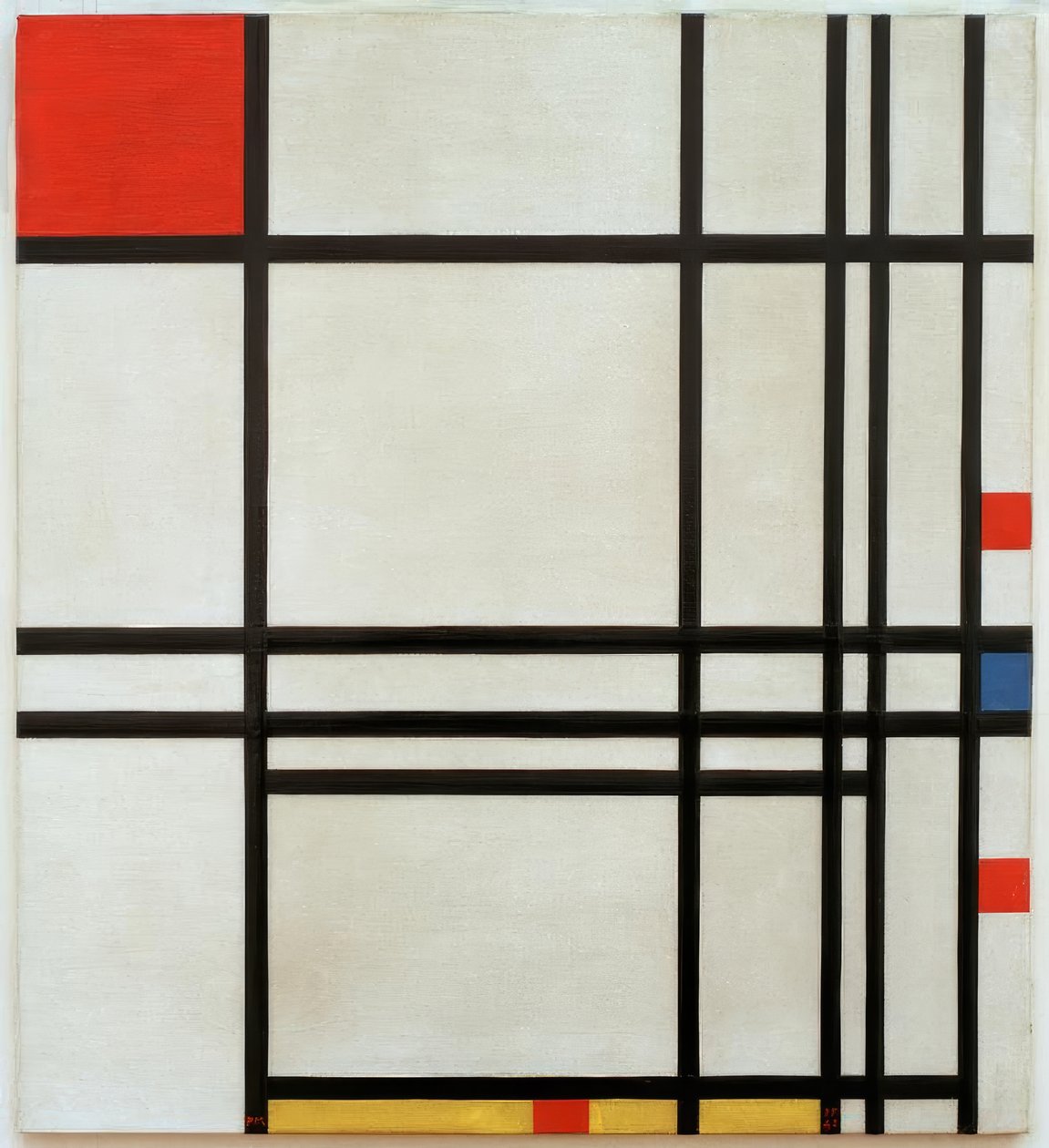 Komposition Nr. 8 von Piet Mondrian