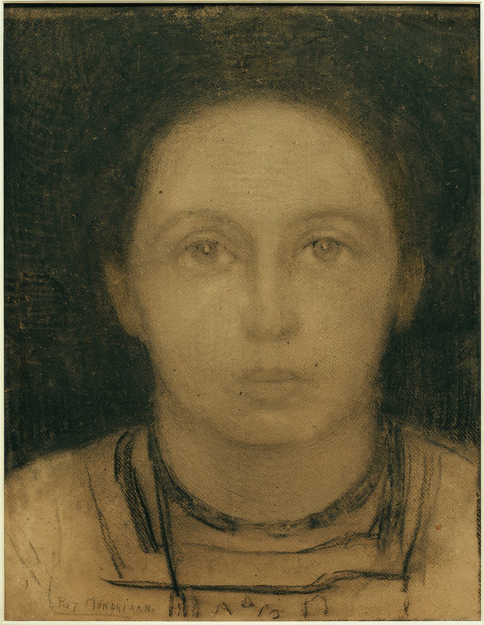 Porträt von Piet Mondrian