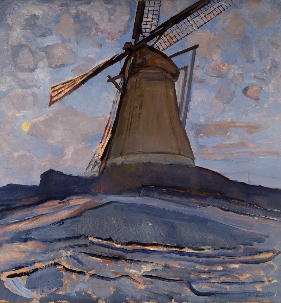 Windmühle von Piet Mondrian
