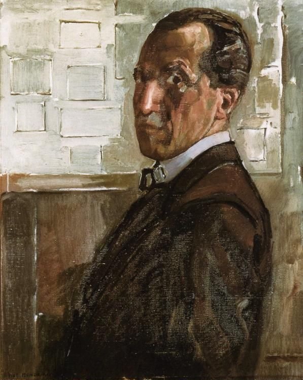 Selbstporträt von Piet Mondrian
