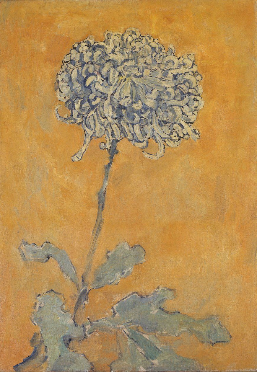 Chrysantheme von Piet Mondrian