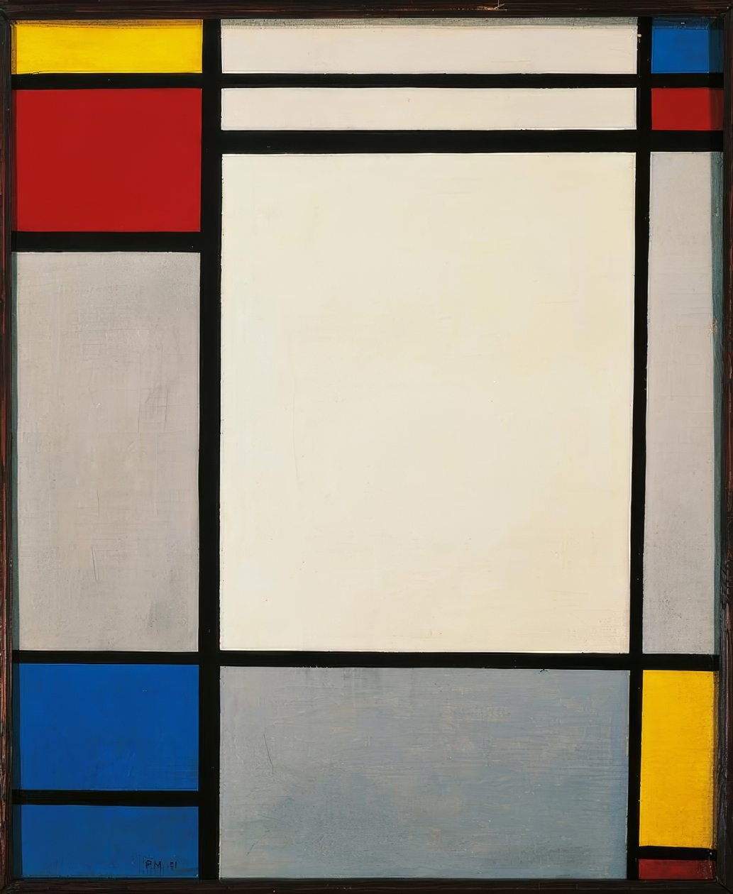 Komposition von Piet Mondrian
