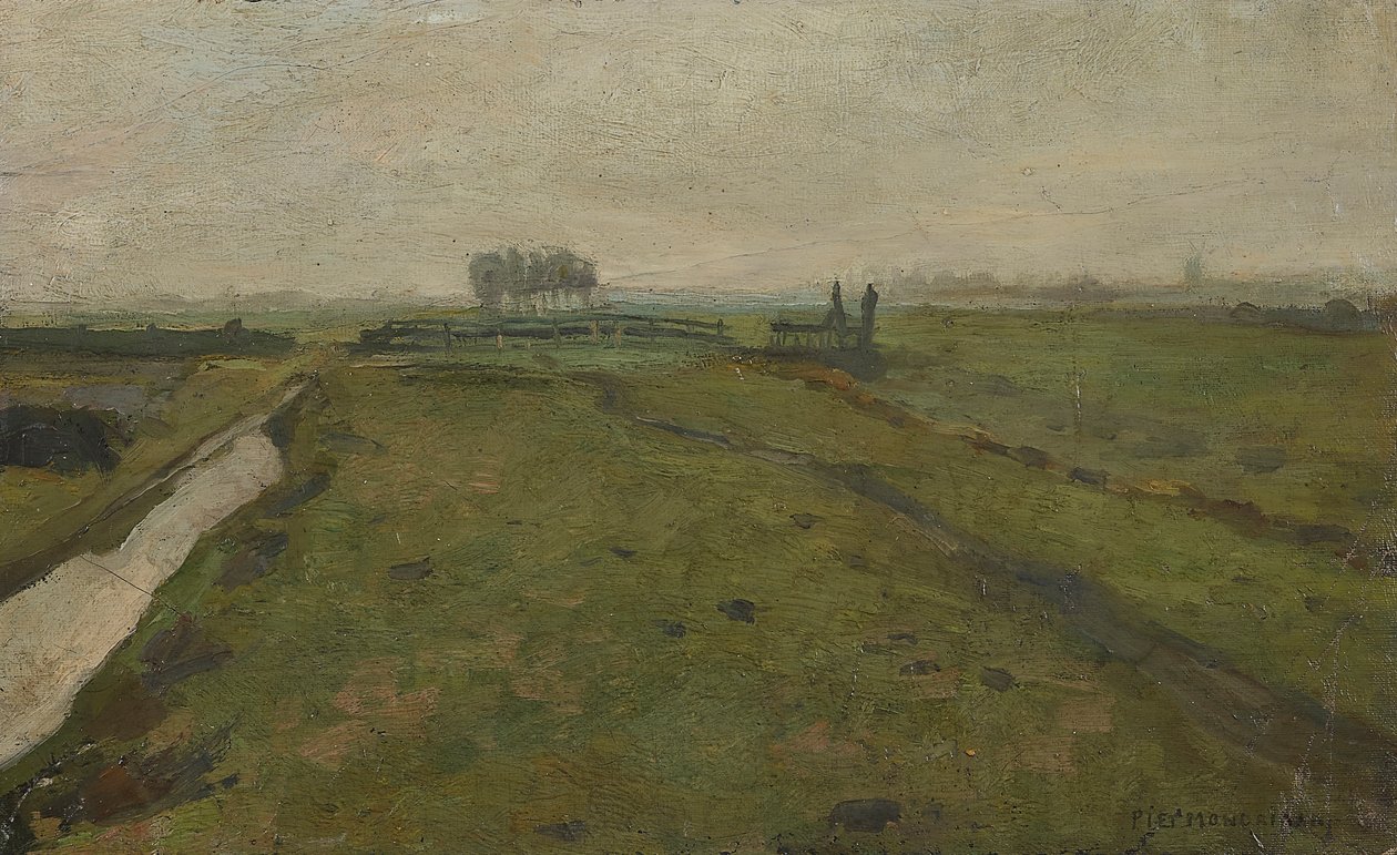 Landschaft bei Amsterdam, ca. 1902 von Piet Mondrian