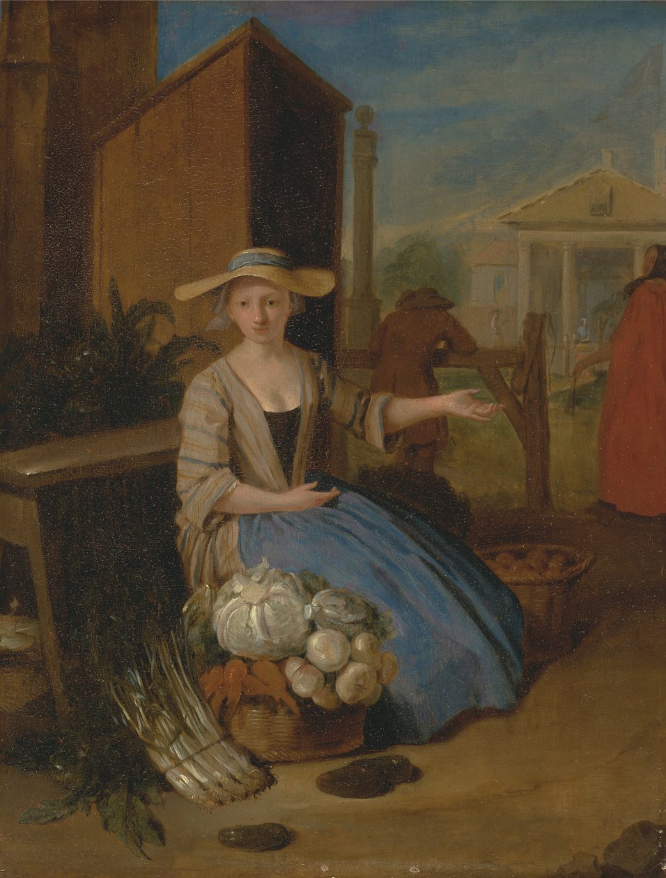 Gemüsehändler, Covent Garden von Pieter Angillis