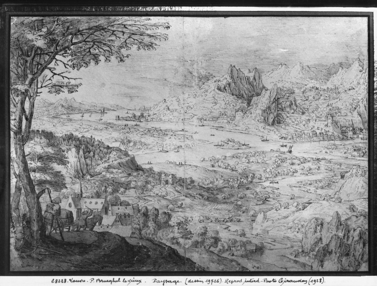 Landschaft von Pieter Bruegel the Elder