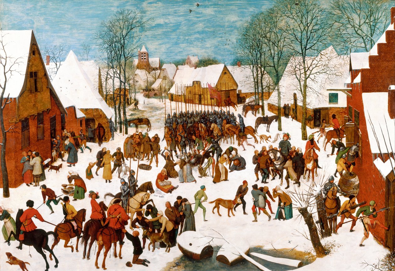 Der Kindermord in Bethlehem von Pieter Bruegel the Elder