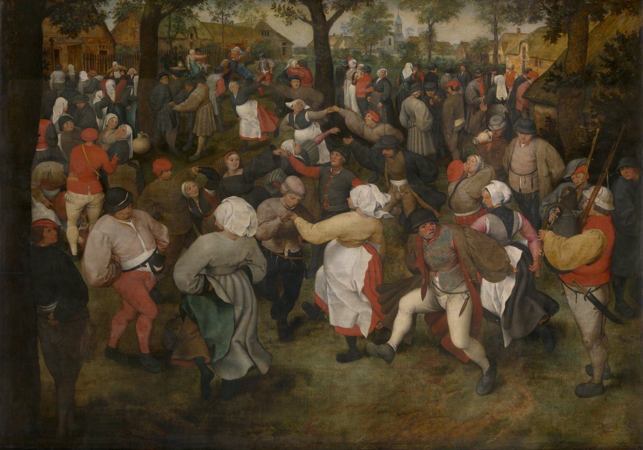 Der Tanz der Braut von Pieter Bruegel the Elder