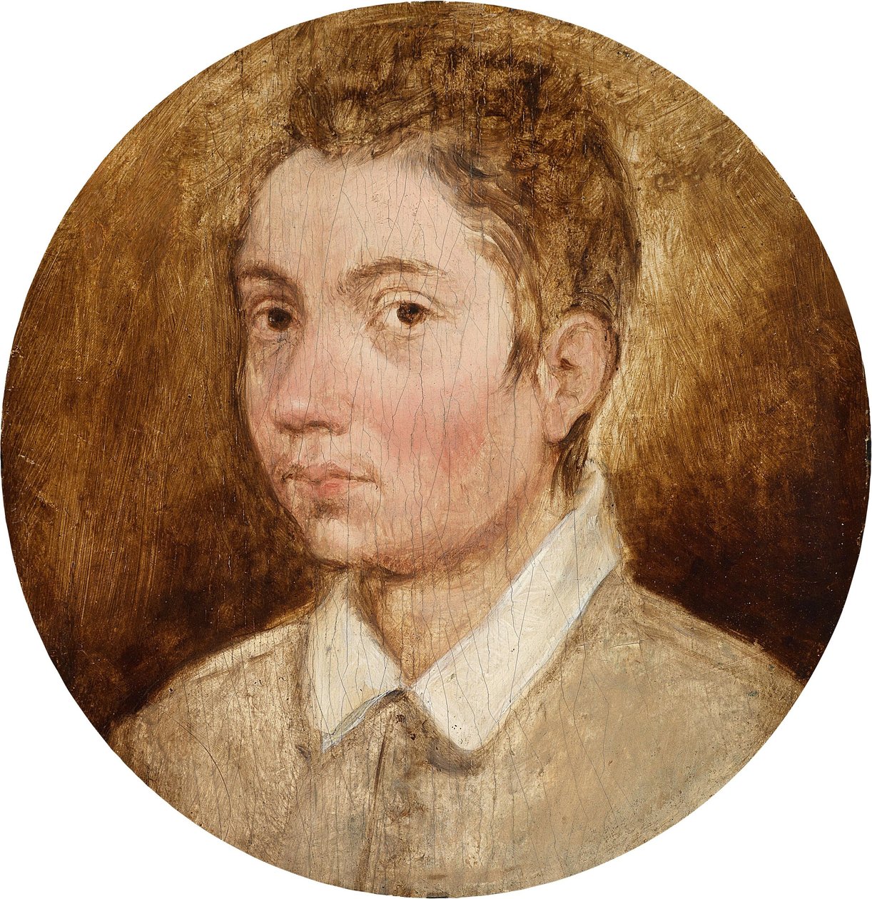 Büste eines jungen Mannes von Pieter Brueghel the Younger