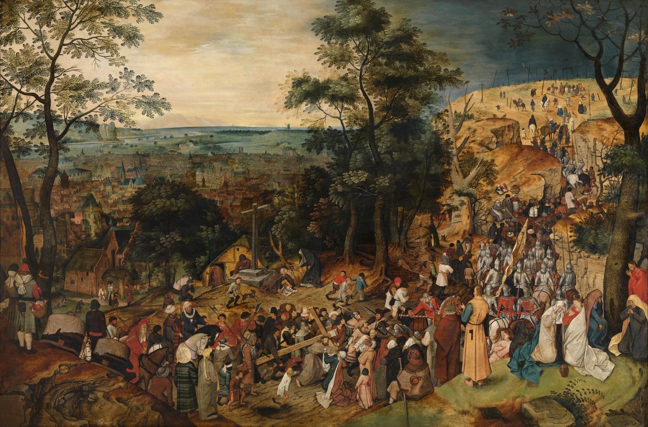 Kreuztragung von Pieter Brueghel the Younger