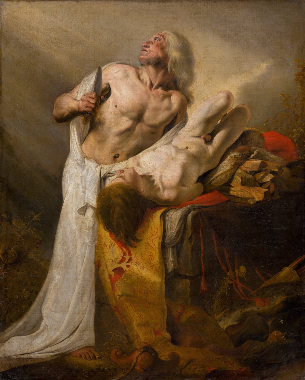 Das Opfer Isaaks von Pieter Fransz de Grebber