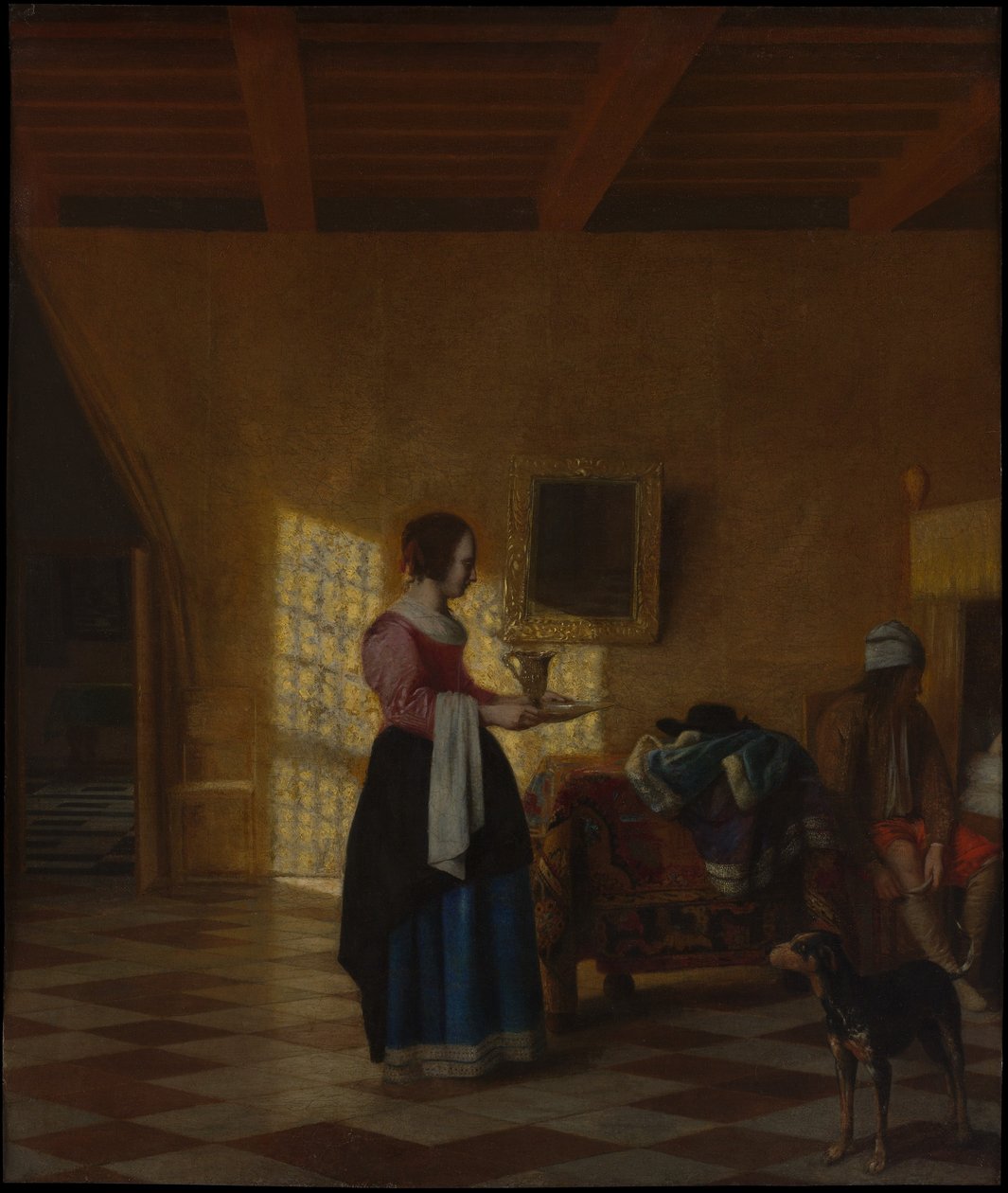 Die Dienstmagd von Pieter de Hooch