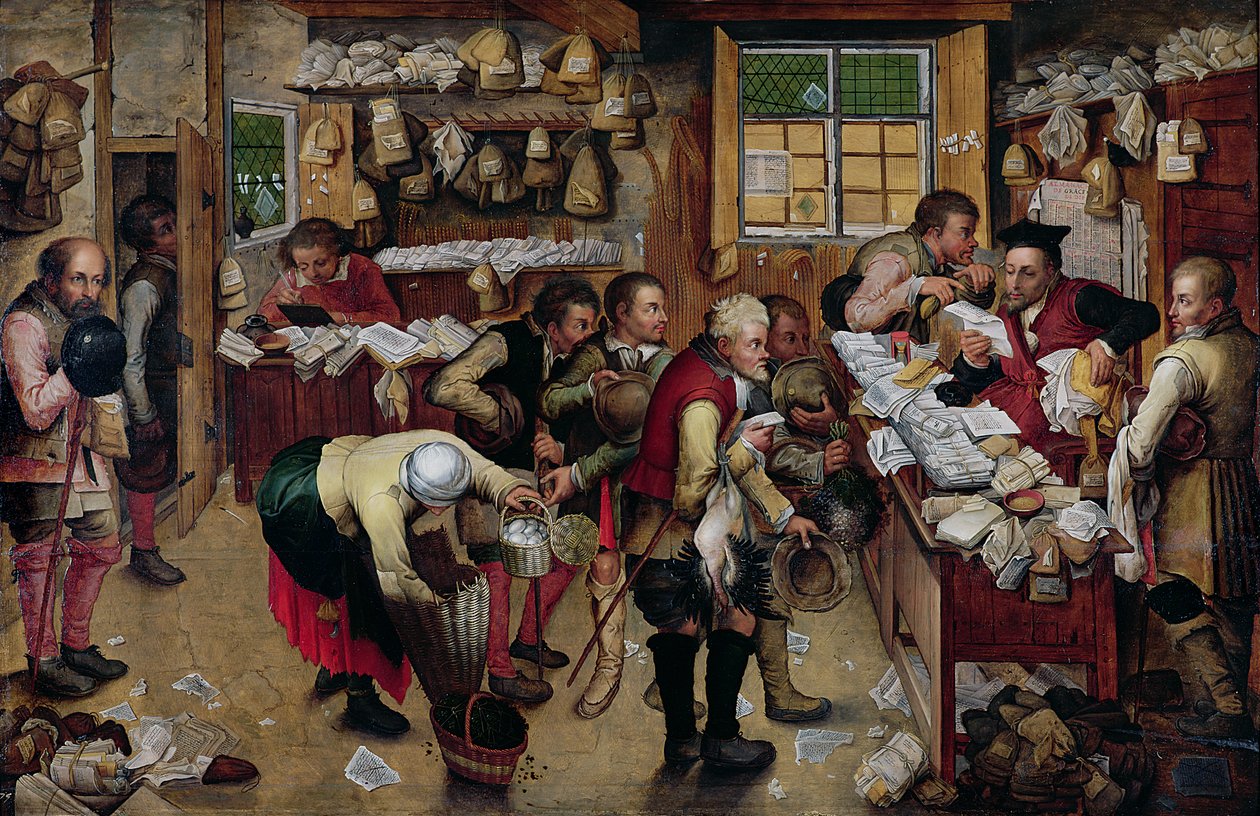 Zahltag von Pieter Brueghel the Younger
