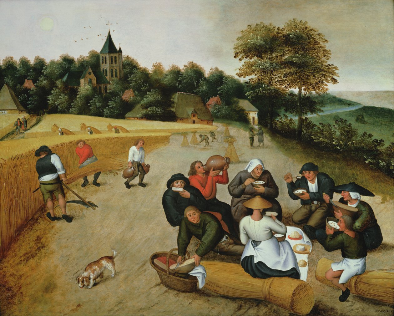 Sommer von Pieter Brueghel the Younger