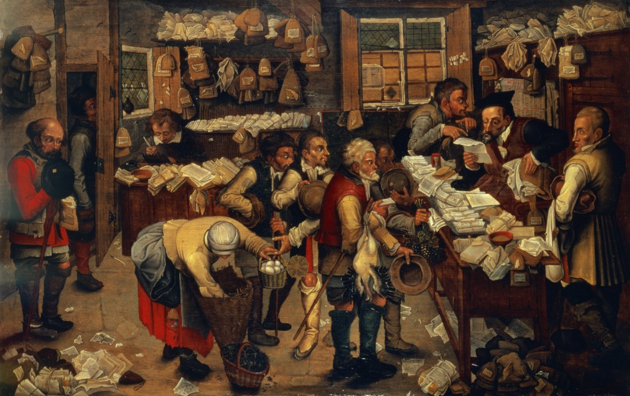 Die Mietensammler von Pieter Brueghel the Younger
