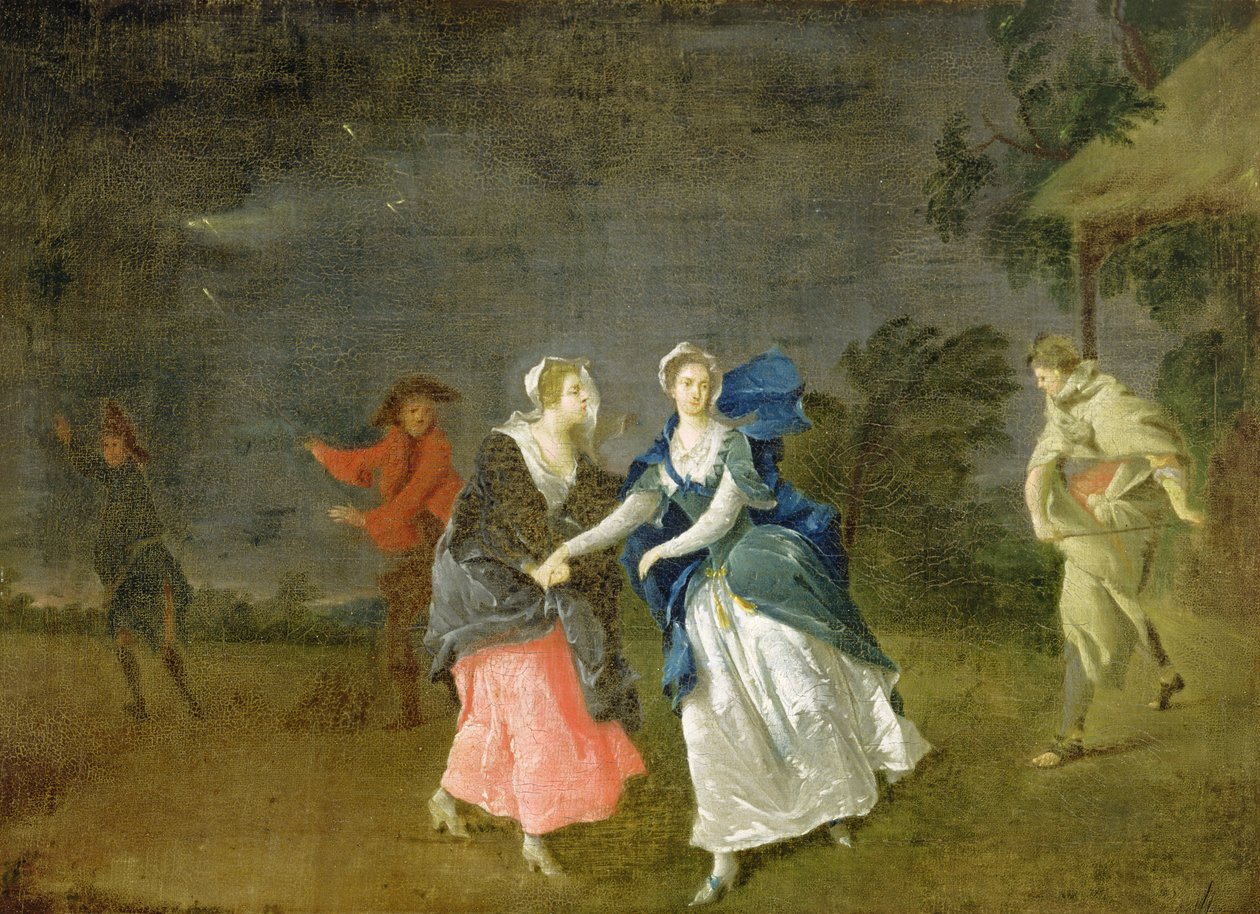 Mrs Cibber als Cordelia, um 1755 von Pieter van Bleeck