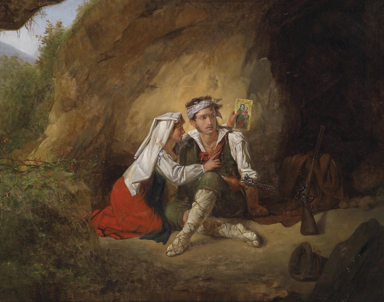 Zuspruch vor dem Gefecht von Pieter van Hanselaere