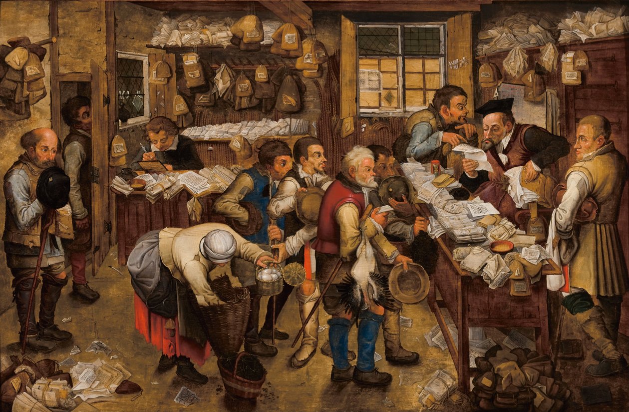 Das Steueramt von Pieter Brueghel the Younger