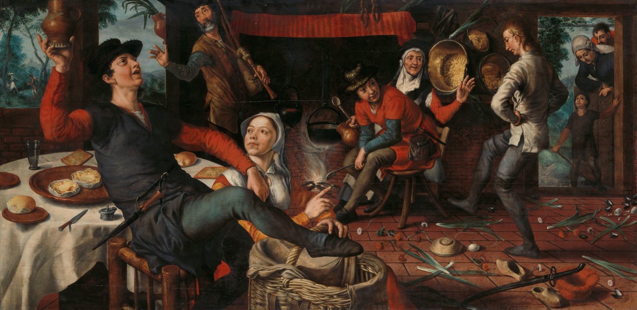 Der Eier-Tanz von Pieter Aertsen
