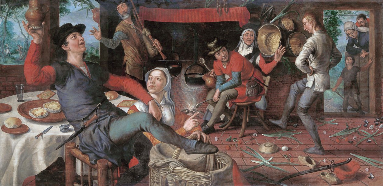 Der Eier-Tanz von Pieter Aertsen