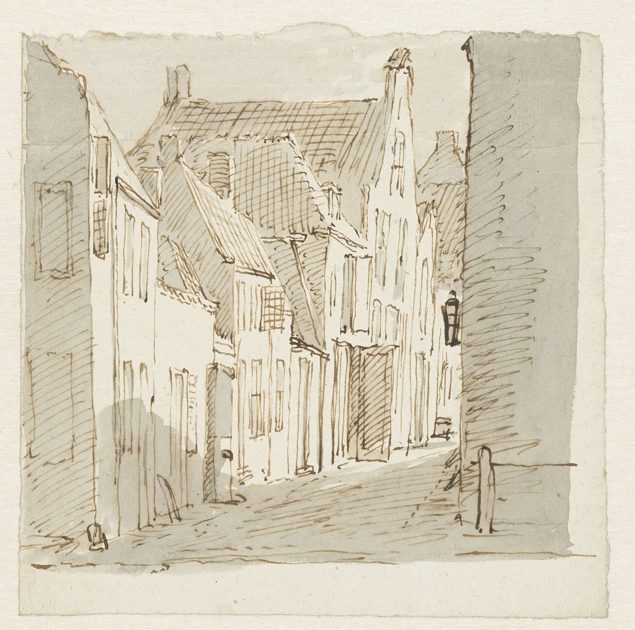 Straßenansicht von Pieter Bartholomeusz. Barbiers