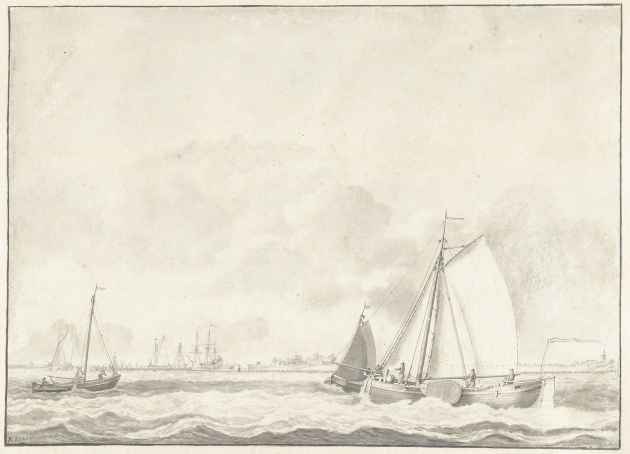 Meeresansicht von Pieter Blaauw