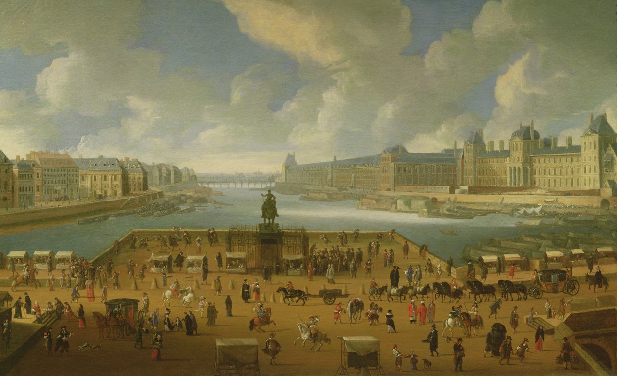 Le Pont Neuf, Paris von Pieter Bouts