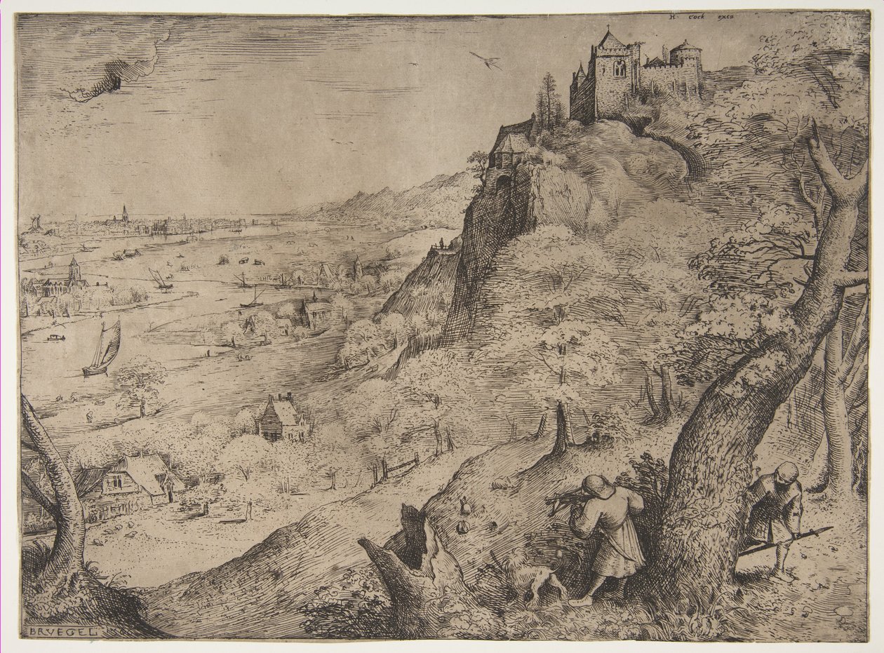 Die Kaninchenjagd von Pieter Bruegel the Elder